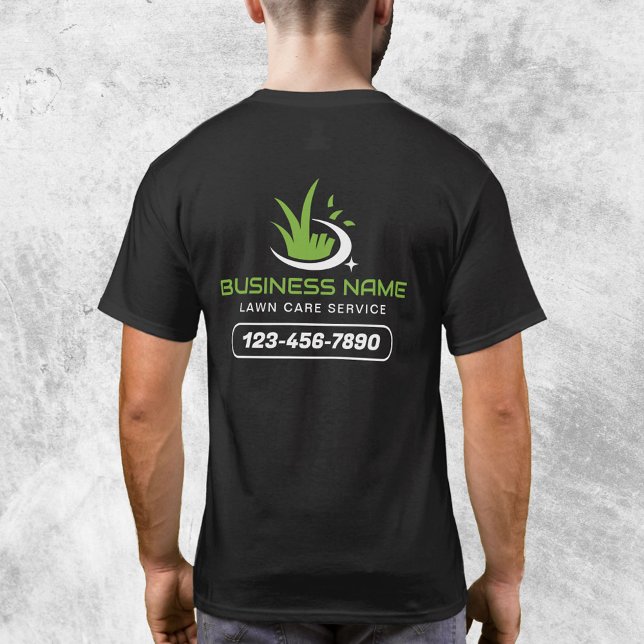 Camiseta Professional Lawn Care Logo Landscaping Service (Subido por el creador)
