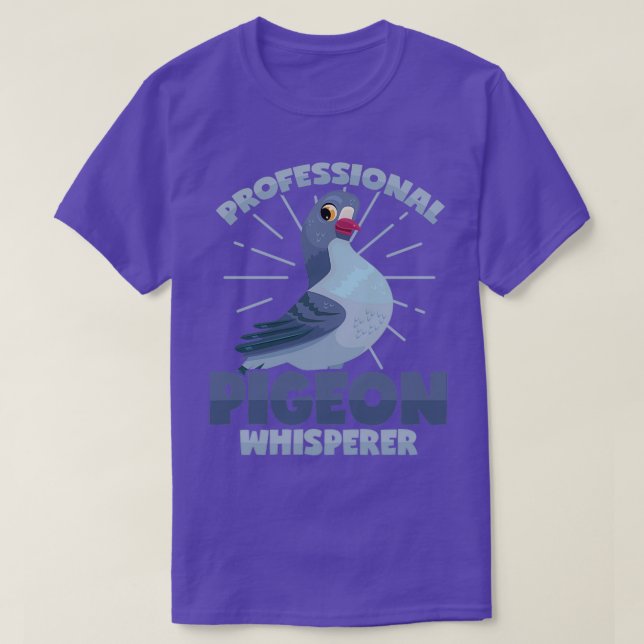 Camiseta Professional Pigeon Whisperer 1 (Diseño del anverso)