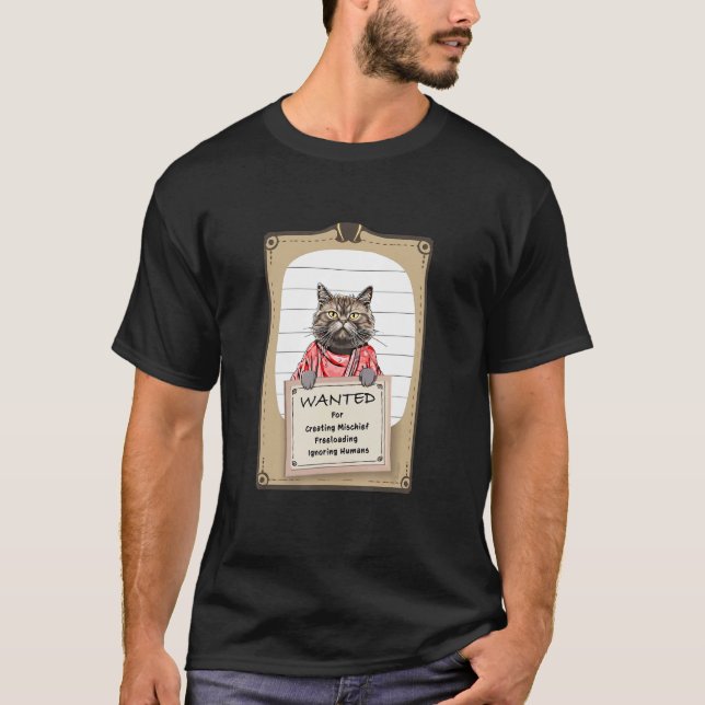 Camiseta Prófugo Felino (Anverso)