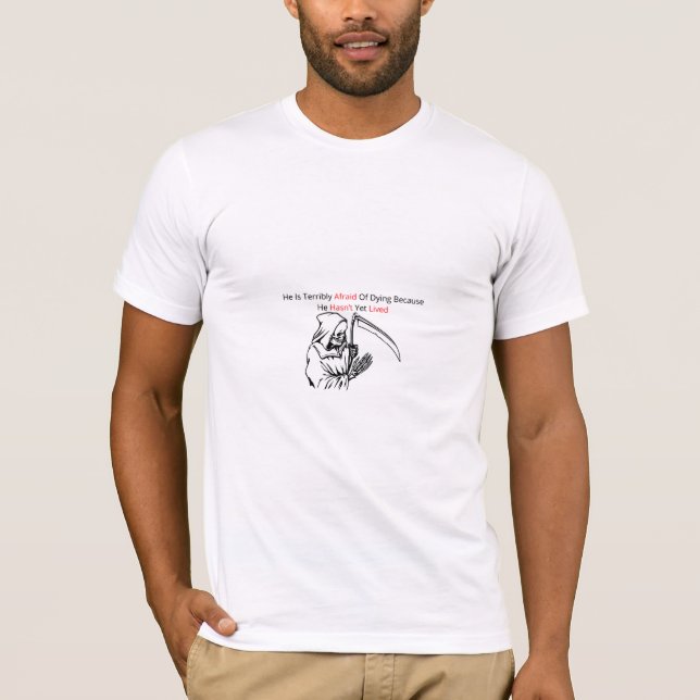 Camiseta Profunda Grim Reaper (Anverso)