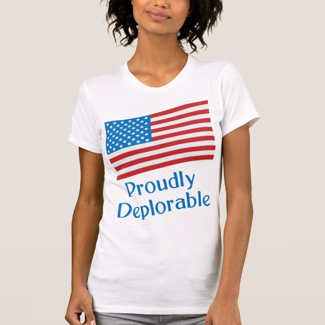 Camiseta Profundamente deplorable (Anverso)