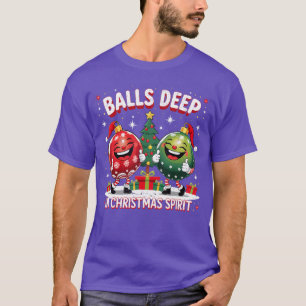 Camiseta Profundamente en el espíritu navideño Adorno diver