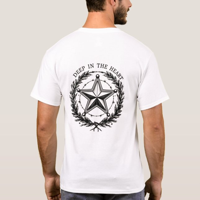Camiseta Profundas En El Corazón De Texas Ley (Reverso)