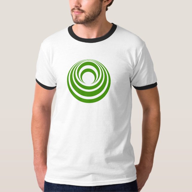 Camiseta profundidad cinética effect_1 (Anverso)
