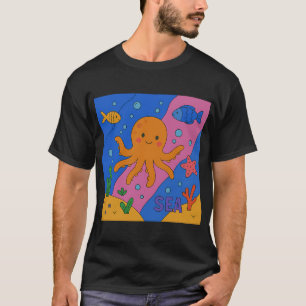 Camiseta Profundidades de Pulpo Alegre