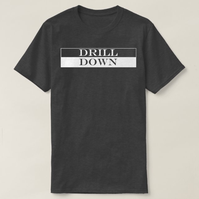 Camiseta profundizar (Diseño del anverso)