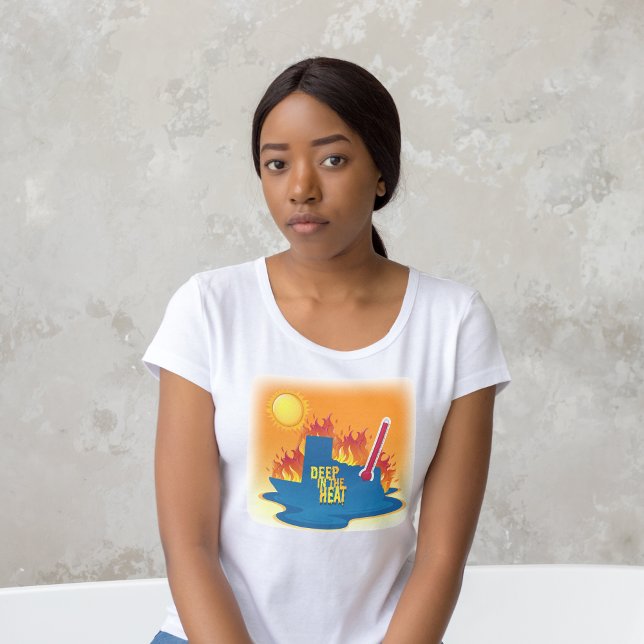 Camiseta Profundo en el calor de Texas (Subido por el creador)