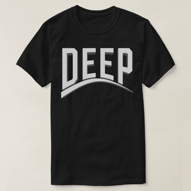 Camiseta PROFUNDO hip hop (Diseño del anverso)