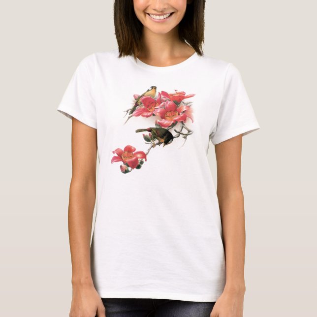 Camiseta Profusión rosa (Anverso)