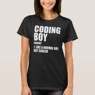 Camiseta Prog. del desarrollador de software Coding Boy Def