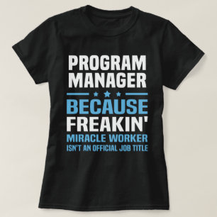 Camiseta Program manager