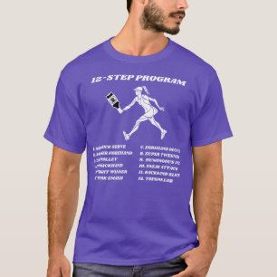 Camiseta Programa 12Step de US Open Funny Tennis Addict
