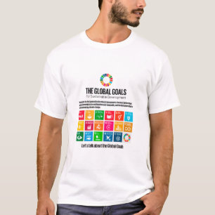 Camiseta Programa 2030 de los Objetivos Mundiales del Milen