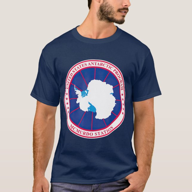 Camiseta Programa Antártico Antártico (Anverso)