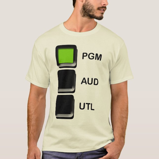 Camiseta Programa - audición - utilidad (Anverso)