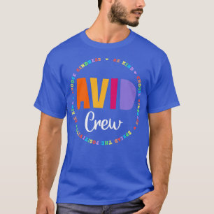 Camiseta Programa AVID de equipo Educador Apreciación del P