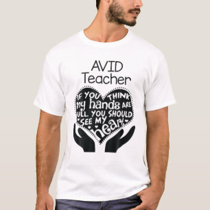 Camiseta Programa AVID de la Escuela de Corazón de la Escu