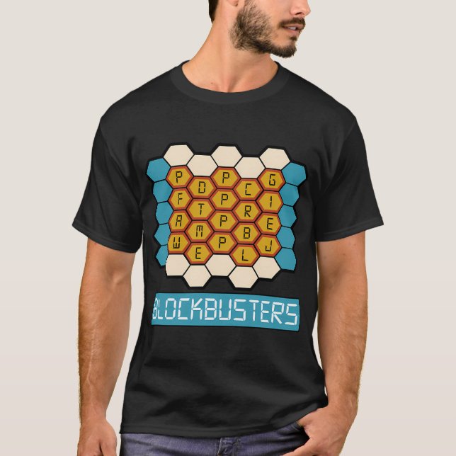 Camiseta Programa concurso de TV Retro 80s Blockbusters (Anverso)