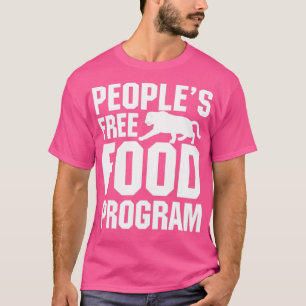 Camiseta programa de alimentos gratuitos para los pueblos a