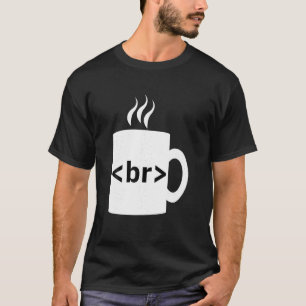Camiseta Programa de Coffee Break JavaScript Computer Scien
