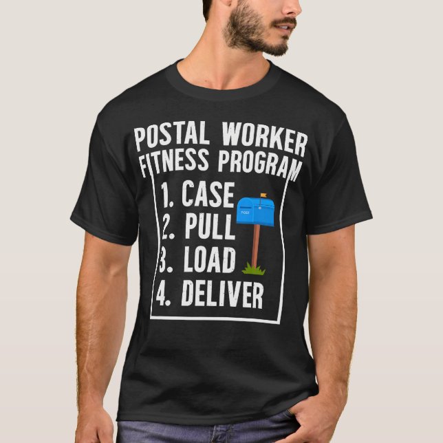 Camiseta Programa de condición física para trabajadores pos (Anverso)