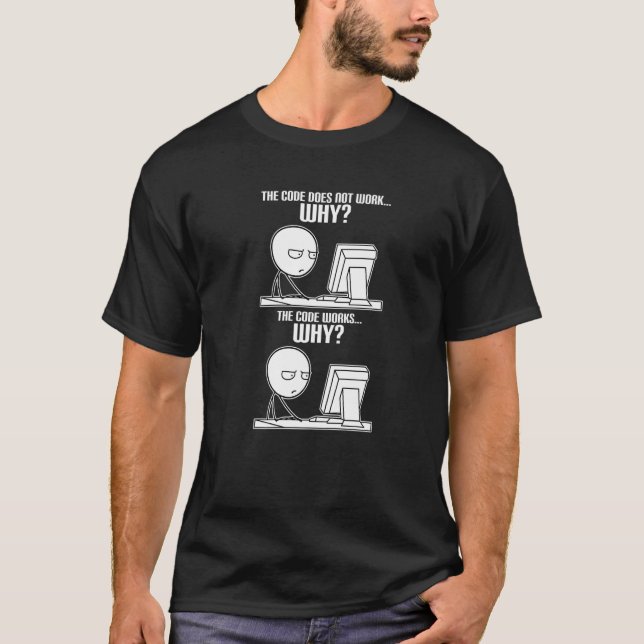 Camiseta Programa de desarrollo de software para informátic (Anverso)