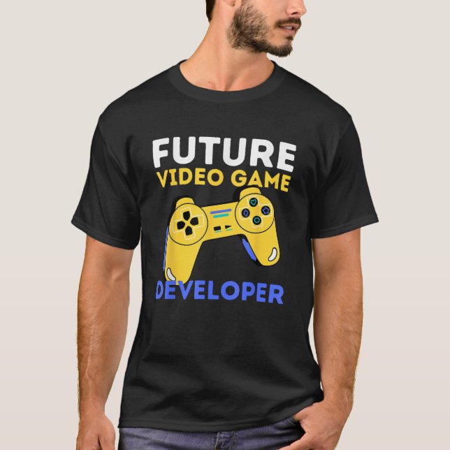 Camiseta Programa de Diseñador de juegos para desarrollador (Anverso)