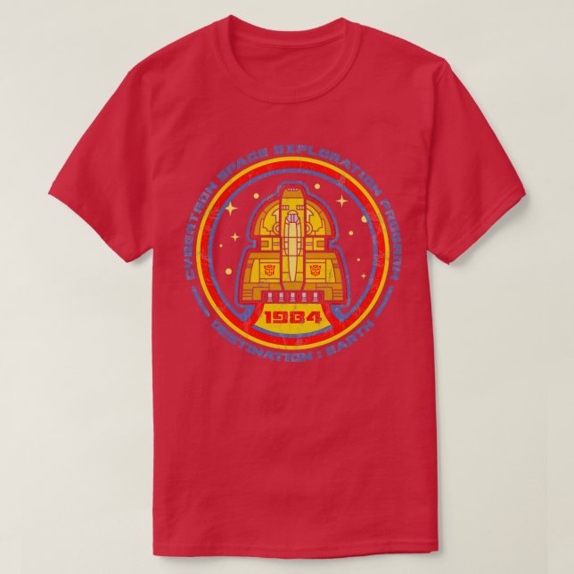 Camiseta Programa de exploración del espacio cibernético (Diseño del anverso)