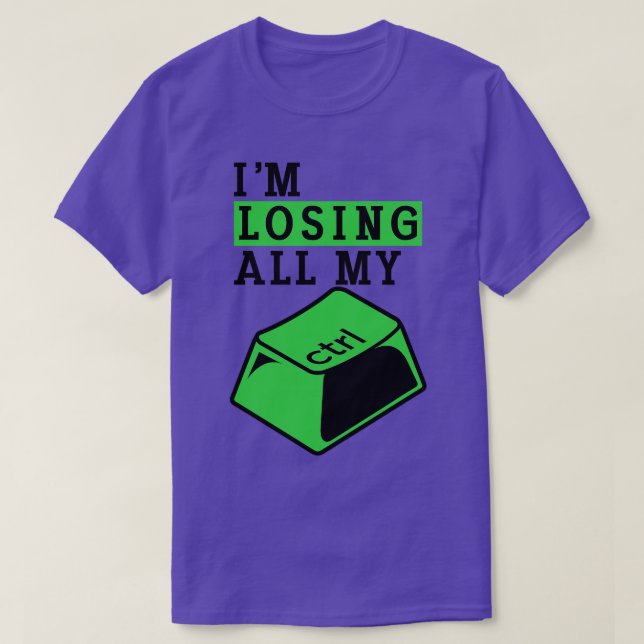 Camiseta Programa de Ingeniería de Software Clave de Comput (Diseño del anverso)