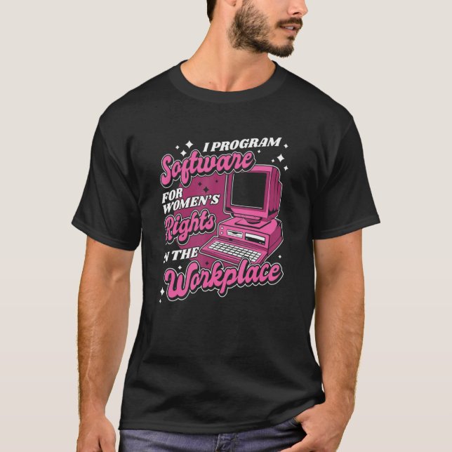 Camiseta Programa de Ingeniería de Software de Codificación (Anverso)
