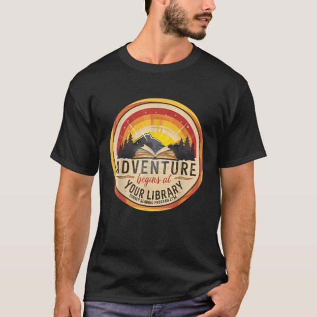 Camiseta Programa de lecturas de verano 2024 comienza avent (Anverso)