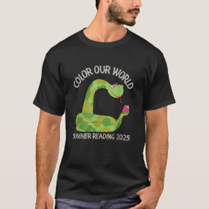 Camiseta Programa de lecturas de verano de 2025 en color