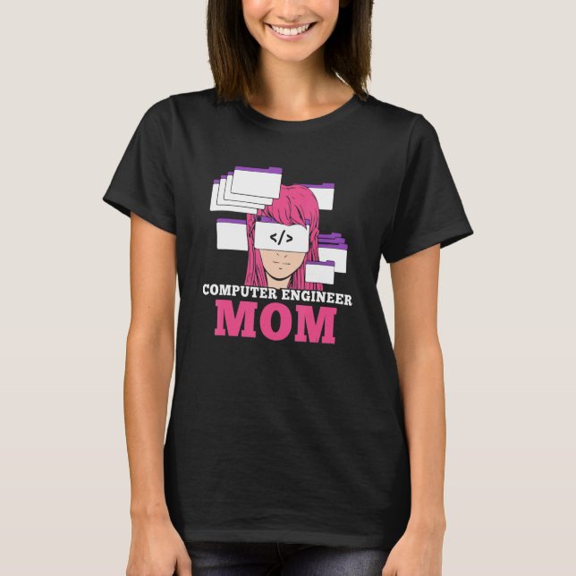 Camiseta Programa de programador de codificación de códigos (Anverso)