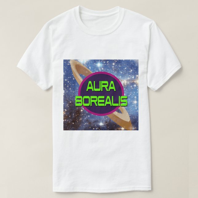 Camiseta Programa de radio Aura Borealis (Diseño del anverso)