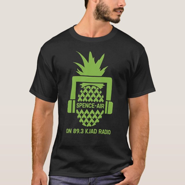 Camiseta Programa de Radio SpenceAir Psych con la chica de  (Anverso)