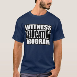Camiseta Programa de reubicación de testigos