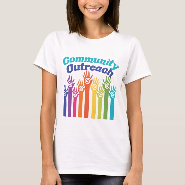 Camiseta Programa de servicios de extensión comunitaria (Anverso)