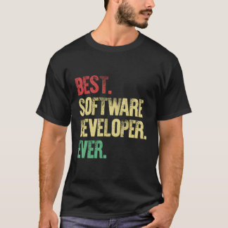 Camiseta Programa de software de codificador de ingeniero d