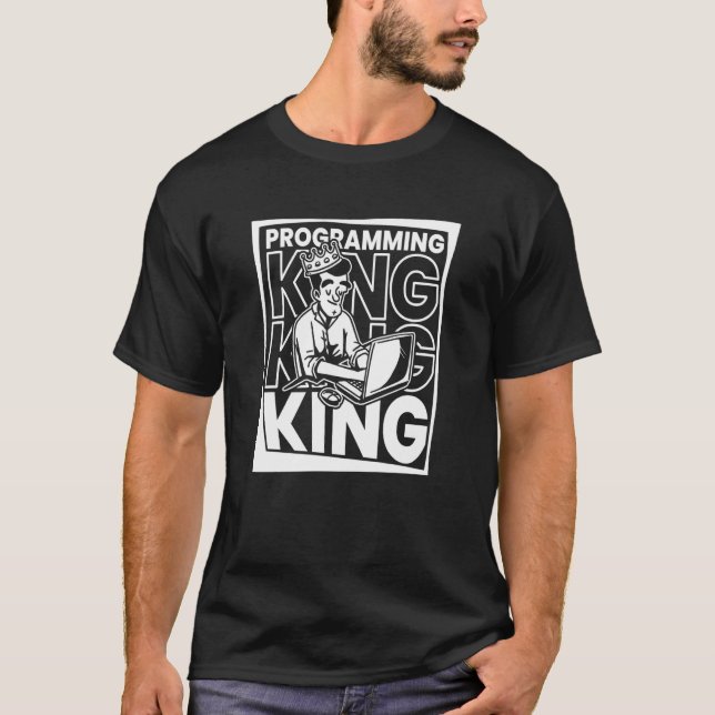 Camiseta Programa de software para desarrolladores de Coder (Anverso)