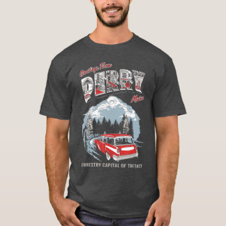 Camiseta Programa de terror retro para turistas