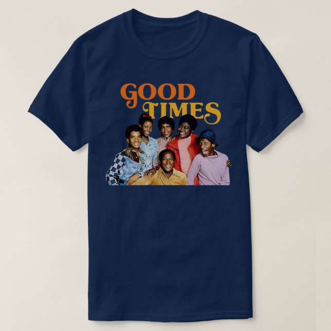 Camiseta Programa de TV Good Times 70 (Diseño del anverso)