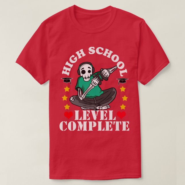 Camiseta Programa de Video Esbozo del bachillerato 2022 (Diseño del anverso)