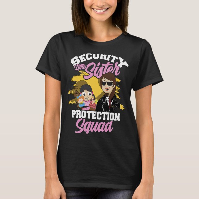 Camiseta Programa del equipo de protección de hermanas meno (Anverso)