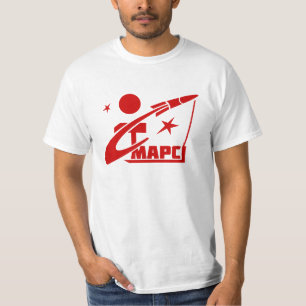 Camiseta Programa espacial de Marte del soviet