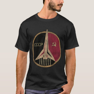 Camiseta Programa Espacial Soviético Cohetes URSS