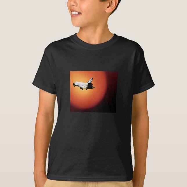 Camiseta Programa final del transbordador espacial de la (Anverso)