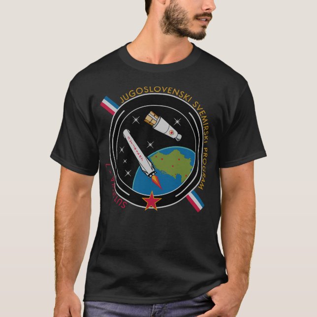 Camiseta Programa Jugoslovenski Svemirski - Sutjeska 7 (Anverso)