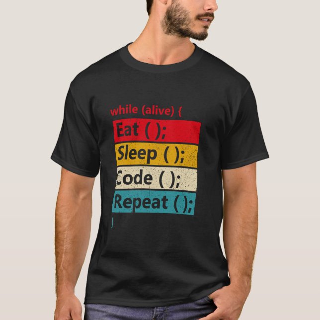 Camiseta Programación - Codificación - Desarrollador de sof (Anverso)