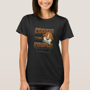Camiseta Programación de Chistes de equipo de bytes de perr