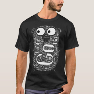 Camiseta Programación de Go Golang Gopher